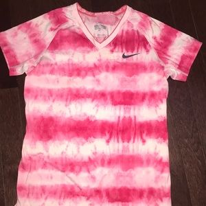 Nike pro dri-fit tie dye shirt